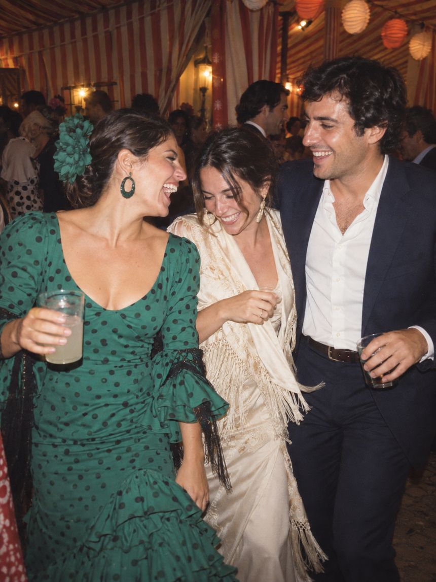 Bailando en una feria
